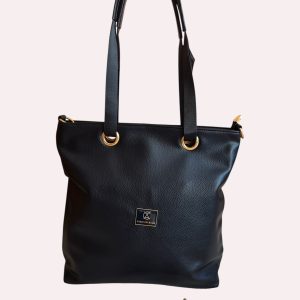 Minimál stílusú női shopper táska - több színben